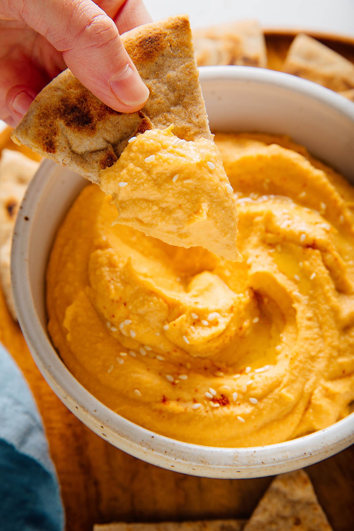 sweet potato hummus