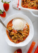 Strawberry Rhubarb Crisp