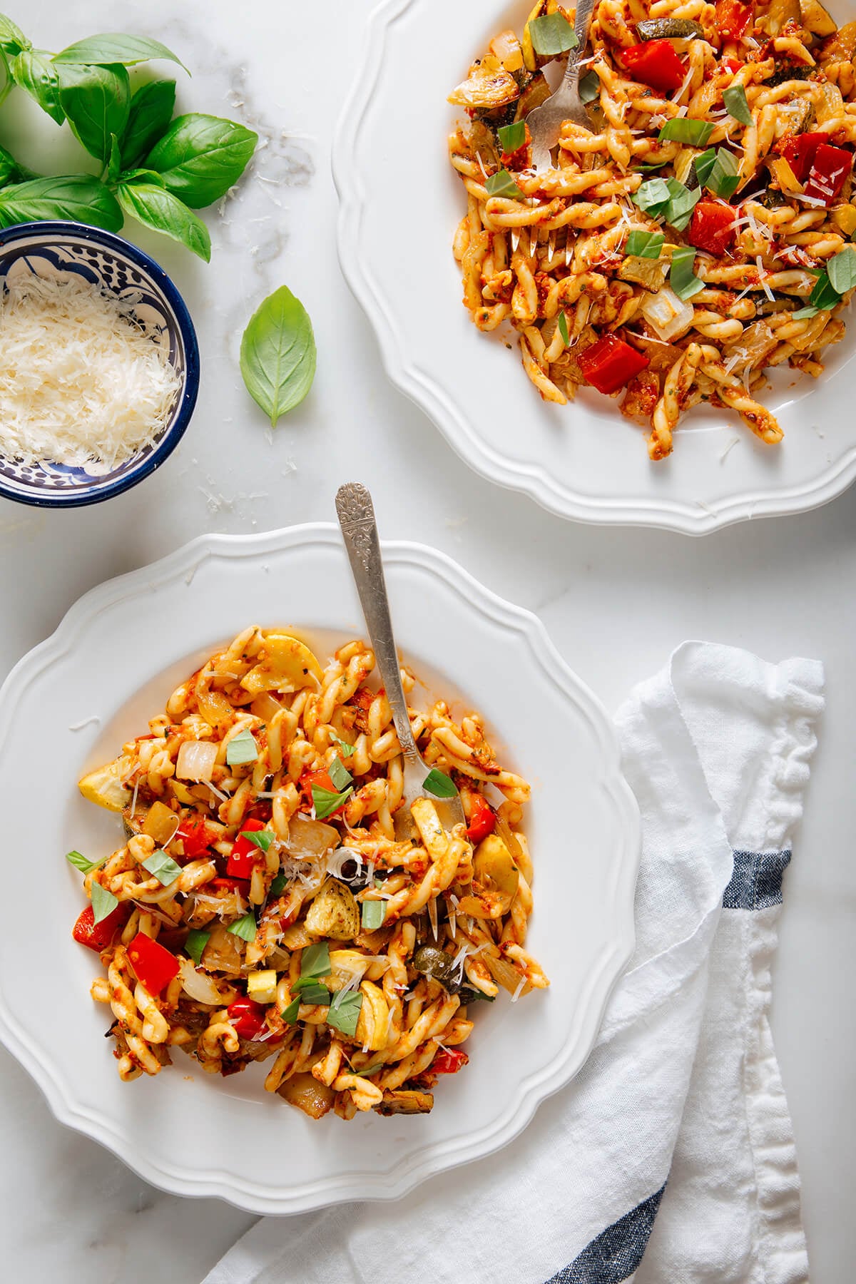 sun-dried tomato pesto with roasted vegetables