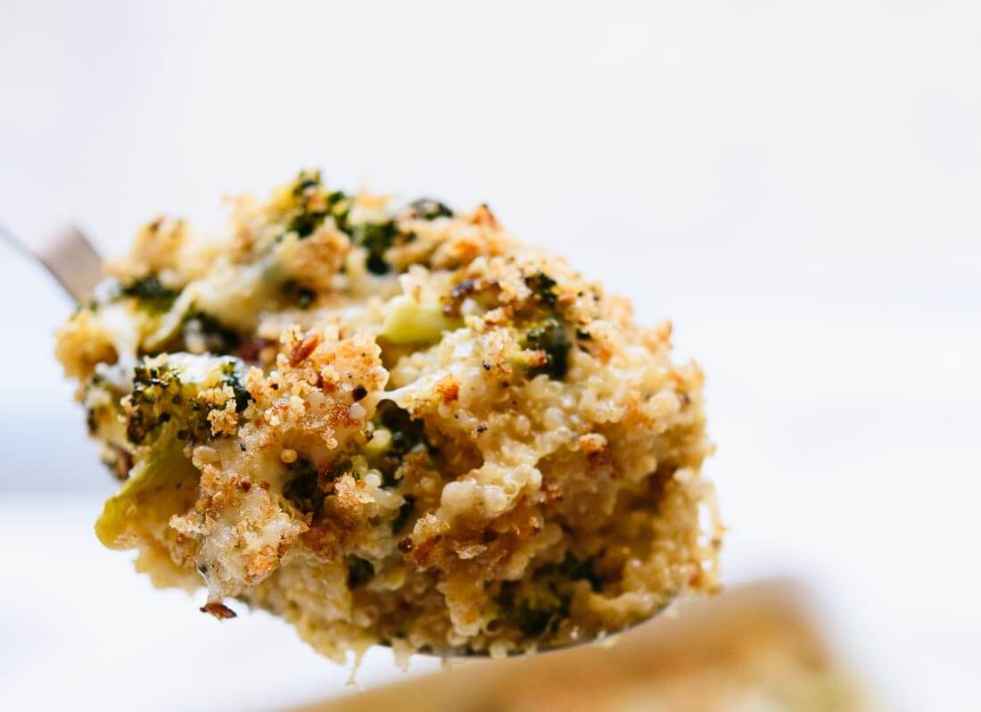 Broccoli cheddar gratin - cookieandkate.com