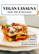 vegan and dairy-free lasagna