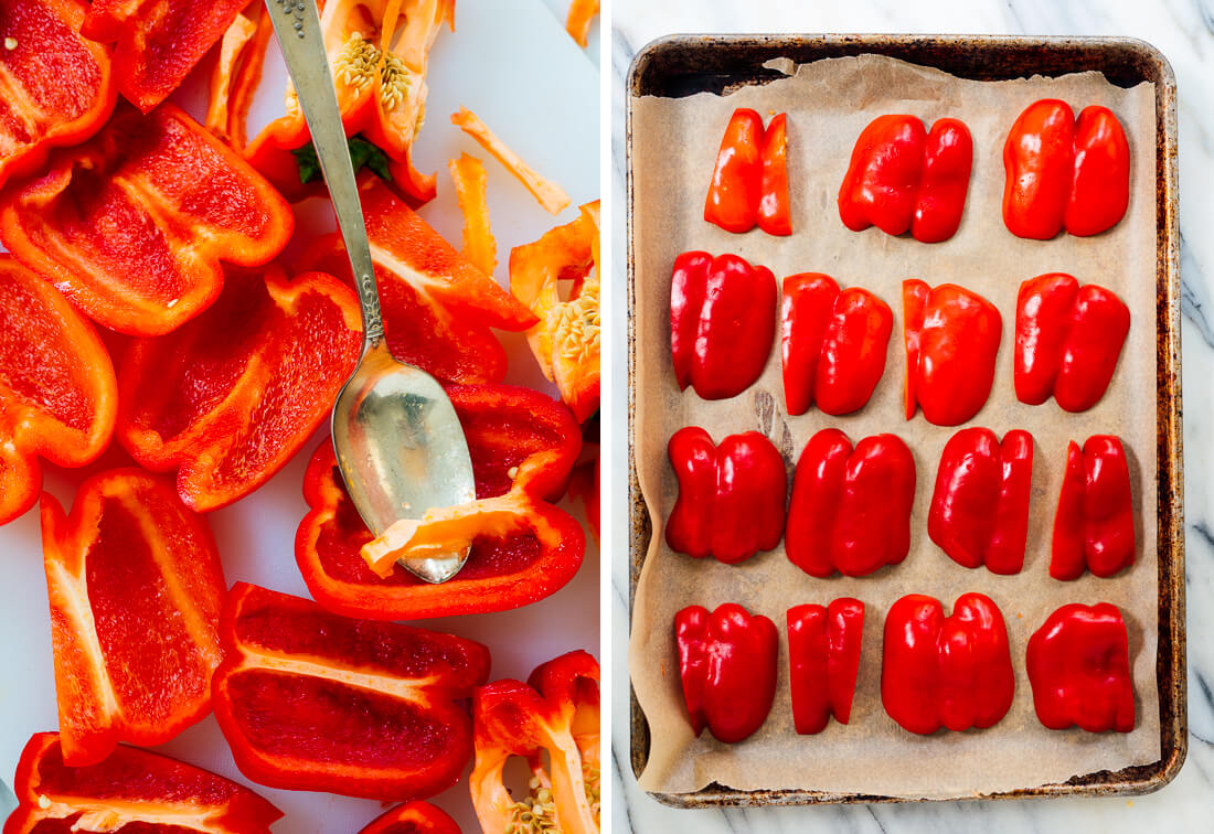 bell pepper preparation 
