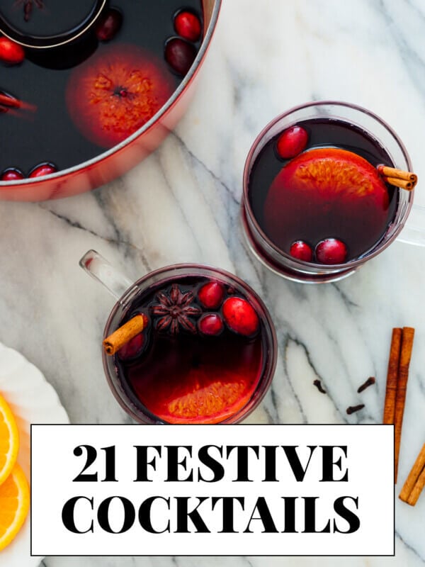 21 holiday cocktail recipes