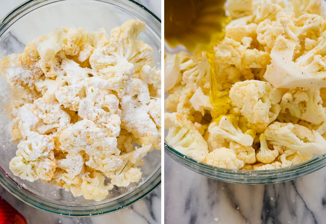 cauliflower preparation