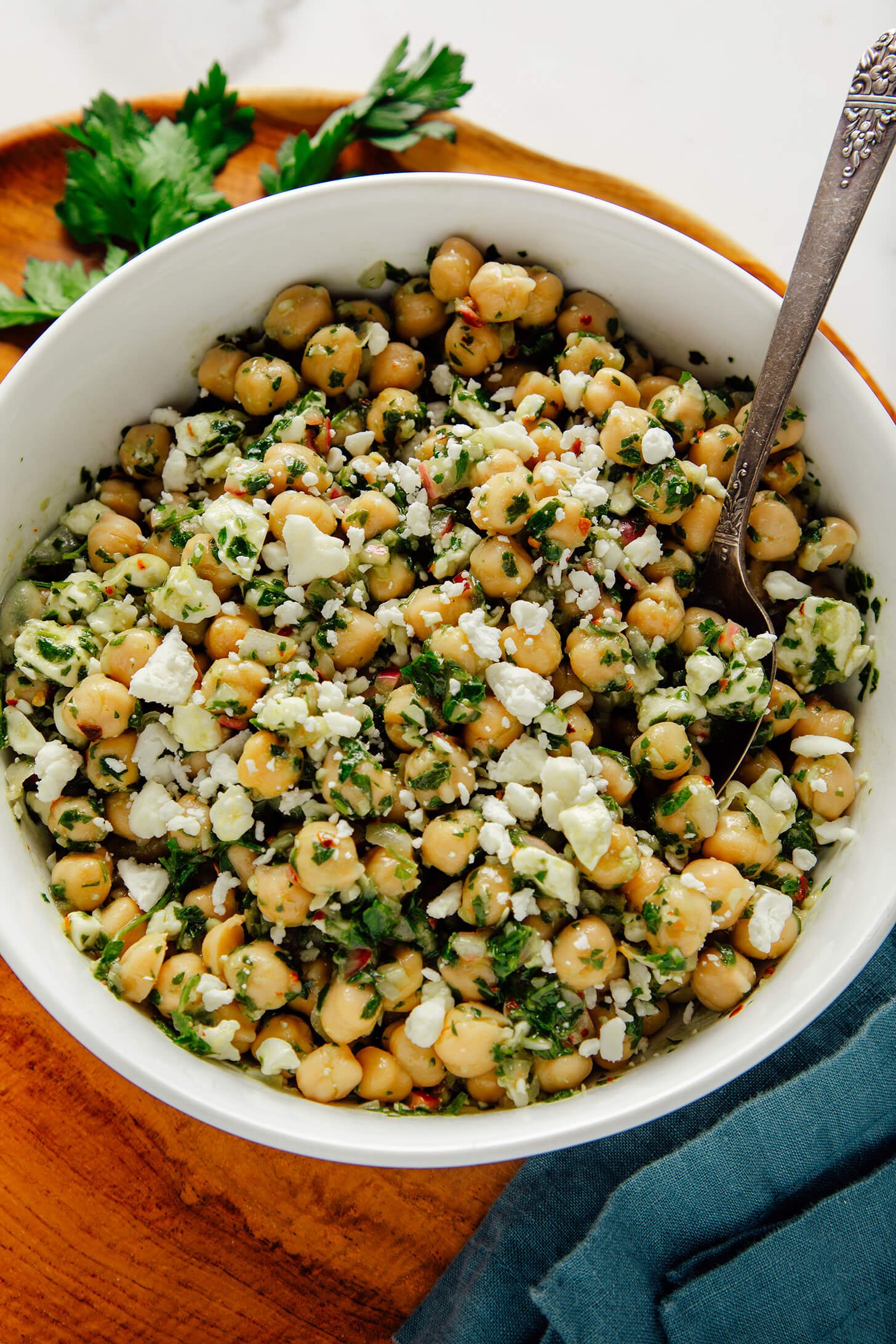 chimichurri chickpeas recipe
