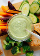 green goddess tahini dip recipe