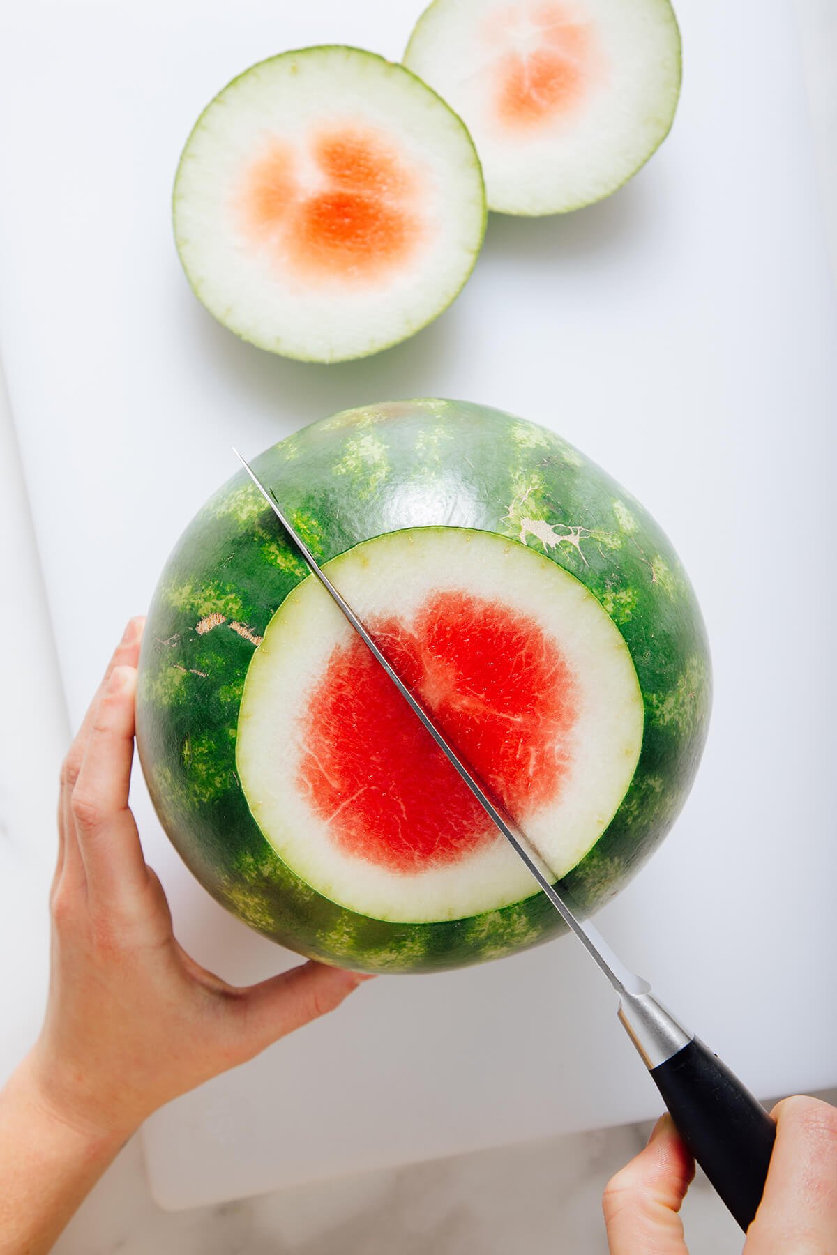 how to cut watermelon